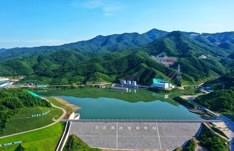 清原抽水蓄能電站。清原縣委宣傳部供圖
